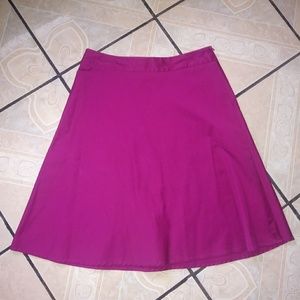 Fit and flare skirt